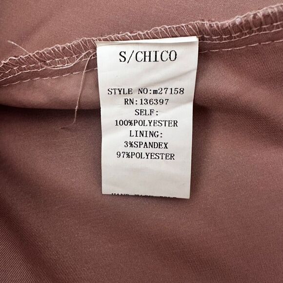 🎁🎄Saved by the Dress Embroidered Ribbon Sheer Mesh Pink Lace High-Low Dress - Picture 5 of 5